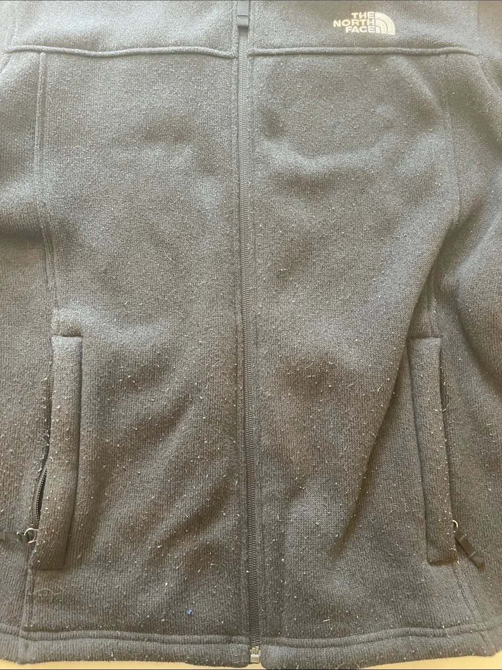 The North Face Black Full-Zip Fleece Performance Jacket